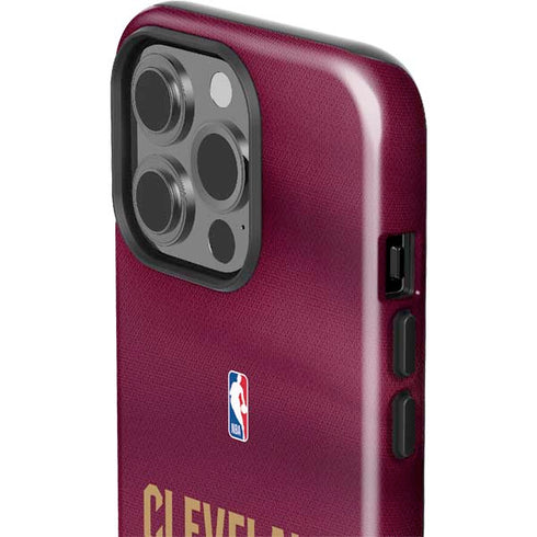 NBA Cleveland Cavaliers Jersey iPhone 15 Pro Impact Case